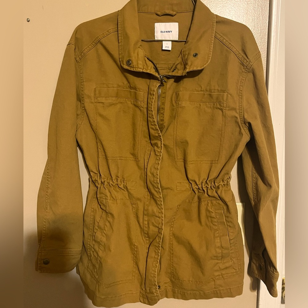 Old Navy Khaki Jacket Small